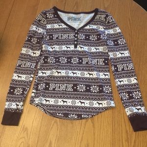 Long sleeve T-shirt, Pink Brand